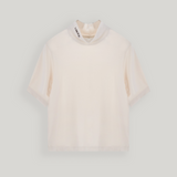 クリームドレープTシャツ