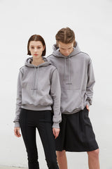 OVERLOCK STITCH HOODIE (2 COLORS) (6562421244022)