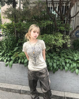 Y2KヴィンテージエレファントストーンTシャツ / Y2K vintage Elephant stone t-shirt