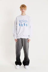 ダンシングパピースウェットシャツ / 25P DANCING PUPPY SWEAT SHIRTS_OATMEAL