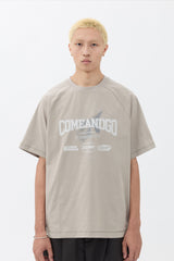 C&G グラフィックラグランTシャツ