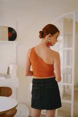 セットザルールズワンショルダートップ / Set The Rules One Shoulder Top