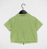 パイロンクロップジップアップ / Pylon Crop Zip Up (3color)
