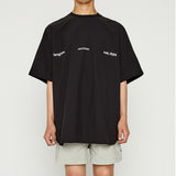 ユニセックスポップリンオーバーフィットTシャツ / Unisex poplin Over fit T-shirts (4557436223606)
