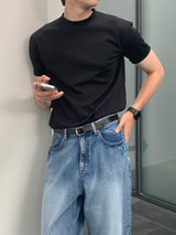 ラボワイドブラッシュデニムパンツ / Labo Wide Brush Denim Pants (Light Blue)
