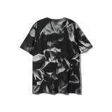 [24SS LSD COLLECTION] MUGUNG Applique Bleach Washed T-shirt_Black