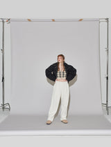 ダックダウンクロップジャケット/DUCK DOWN CROPPED JACKET