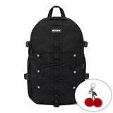 ポケットテクニカルストリングバックパック／POCKET TECHNICAL STRING BACKPACK [BLACK]