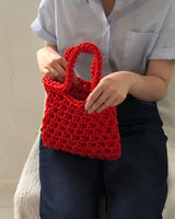 フルーツネットバッグ/fruit net bag (apple)