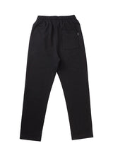 Pigment washed training pants - Black (4622123040886)