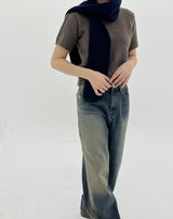 アルピンショートスリーブニット / Alpine short sleeve knit (5color)