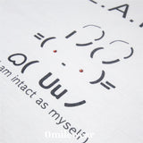 シャイニーラビットTシャツ_ white