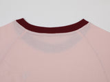 コントラストレグランクロップTシャツ