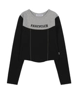 [NF] ターニングクラシックステッチクロップＴシャツ