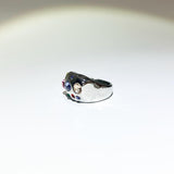[aespa/Nmixx/Wooah/TNX] Silver gemstone ring_2