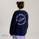 リボルブスウェット / Revolve Sweatshirt Navy (4595379667062)