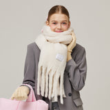 Baisc Big Muffler _ Ivory