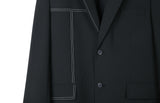 HALF STITCH SINGLE BLAZER (6538813800566)