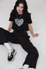 クロームハートクロップTシャツ