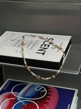 ASCLO Smile & Skull Beads Necklace (2color)