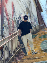 バギーコットンパンツ/MBSRCOPT131 MID90 BAGGY COTTON PANTS BEIGE