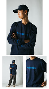DAKYAM 2023 A/W Words to Live By Tee Life モットーテキストロングTシャツ
