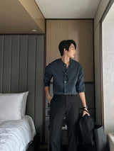 LMN First Side Banding Half-Length Slacks (7 colors)