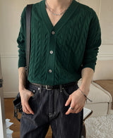 ルークケーブルカーディガン / Ruke cable cardigan (5 color)