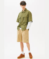 CITYBOY BOAT COTTON SHORTS (KHAKI) (6585517506678)