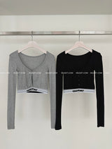 ブリーズバンドクロップTシャツs