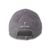 ニューワーディングボールキャップ/7 COLLEGE NEW WORDING BALL CAP