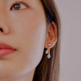 フラワーピアス/FLOWER ORANGE EARRINGS