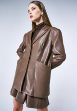 HAZELNUT OVERSIZED VEGAN LEATHER JACKET (6624220479606)