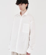 ETHNIC OVERSIZED SHIRT - (BLACK/WHITE/YELLOW)