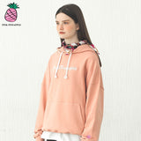 CURLY LETTERING HOODIE (3COLOR) (6609511350390)