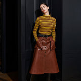 SAMUEL TURTLENECK TEE, LEMON YELLOW+BURGUNDY S/T (6633246556278)