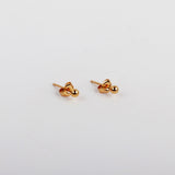 シルバードットピアス / silver dot earring (925 silver+18k gold plating)