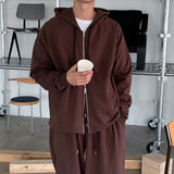 ヘビー クロップ フード ジップアップ フーディ