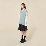 V NECK KNIT VEST_SKY BLUE (6610809258102)