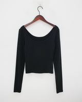 レイヤーUネックTシャツ / Layer U Neck T-shirt (4color)
