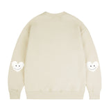 [UNISEX]エルボークラウドハートスマイルスウェットシャツ