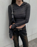 Hood oval knit 