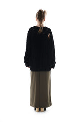 ステッチマキシスカート/STITCH MAXI SKIRT