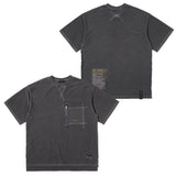 23 インサイドアウトピグメントオーバーサイズTシャツ / 23 INSIDEOUT PIGMENT OVERSIZED T-SHIRTS BEIGE / CHARCOAL
