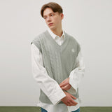 ニットベスト / Mix Knit Vest (4547528654966)