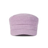 VA Square Stud Wool Madoros Cap / Purple