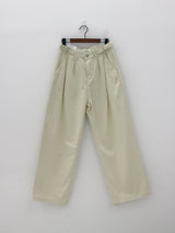 ビジョピンタックコットンパンツ/Bijo Pintuck Cotton Pants (2color)