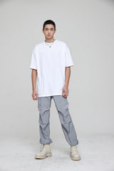 mii ロゴオーバーサイズTシャツ / mii LOGO OVERSIZED T-SHIRT WHITE