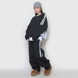 2wayナイロンスェットシャツ / two-way nylon sweatshirt