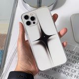 シャドーダイアモンドブラックフォーンケース / Shadow Diamond Black Phone Case